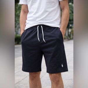 Polo Ralph Lauren Fleece Short Men’s Size Medium Black White